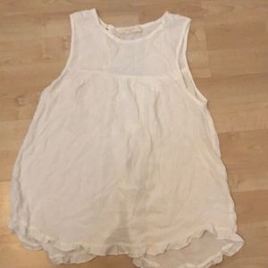 Empire waist, open back Tank!